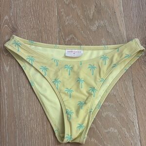 Stoney Clover Lane Yellow Palm Bikini Bottom